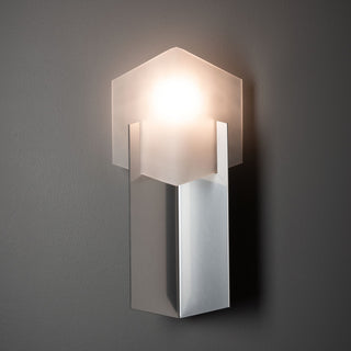 Prisma Prisma 1-Light Bath Sconce in Sterling