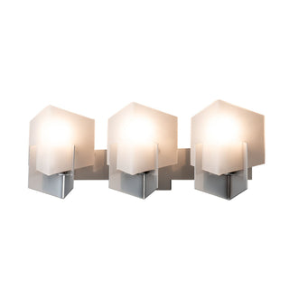 Prisma Prisma 3-Light Bath Sconce in Sterling