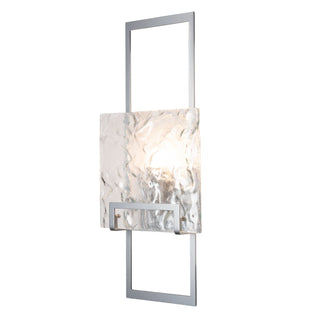 Geo Geo Sconce in Sterling