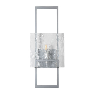 Geo Geo Sconce in Sterling