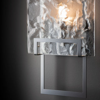 Geo Geo Sconce in Sterling