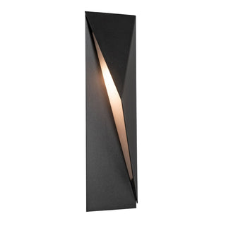 Carbon Carbon Small Outdoor Sconce in Coastal Black
