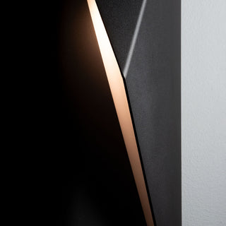 Carbon Carbon Small Outdoor Sconce in Coastal Black