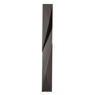 Carbon Carbon Large Outdoor Sconce in Coastal Burnished Steel