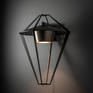 Stellar Stellar Large Dark Sky Friendly Outdoor Sconce in Coastal Black