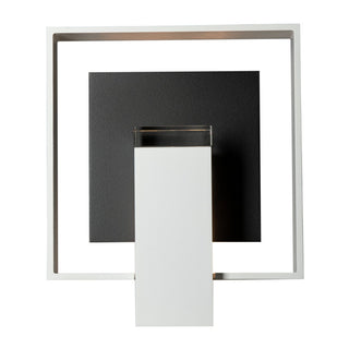 Shadow Box Shadow Box Medium Dark Sky Friendly Outdoor Sconce in Coastal White