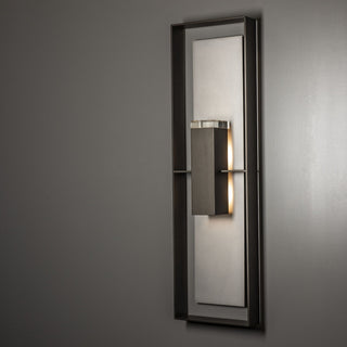 Shadow Box Shadow Box Extra Tall Dark Sky Friendly Outdoor Sconce in Coastal Oil Rubbed Bronze