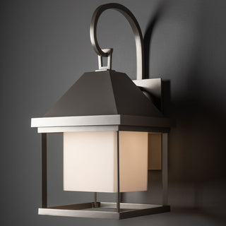 Dorset Dorset Medium Dark Sky Friendly Outdoor Sconce in Coastal Burnished Steel
