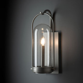 Davis Davis Small Outdoor Sconce in Coastal Burnished Steel