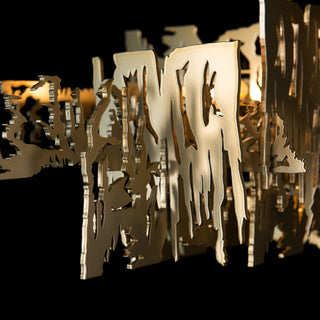 Brutus Brutus Large Pendant in Modern Brass