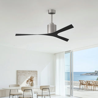 Molly Ceiling Fan in Brushed Nickel