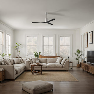 Molly Ceiling Fan in Brushed Nickel