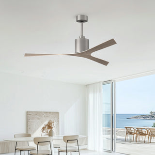 Molly Ceiling Fan in Brushed Nickel