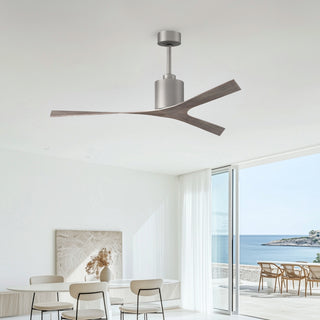 Molly Ceiling Fan in Brushed Nickel