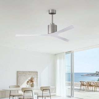 Molly Ceiling Fan in Brushed Nickel