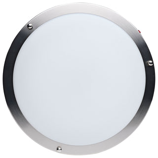 Glamour LED Flush Mount in Brushed Nickel