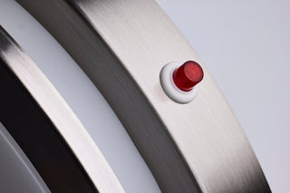 Glamour LED Flush Mount in Brushed Nickel