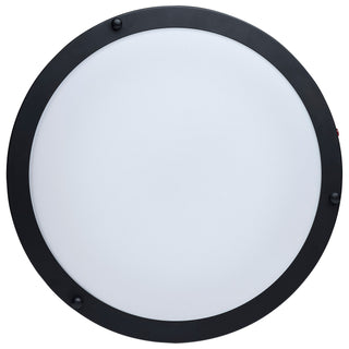 Glamour LED Flush Mount in Black