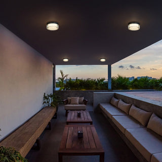 Sunspot LED Flush Mount in Sand Black