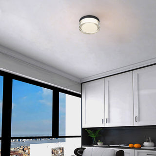 Sunspot LED Flush Mount in Sand Black
