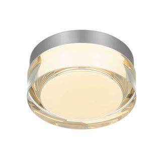 Sunspot LED Flush Mount in Brushed Stainless Steel