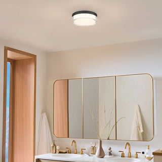 Sunspot LED Flush Mount in Sand Black