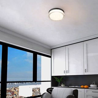 Sunspot LED Flush Mount in Sand Black