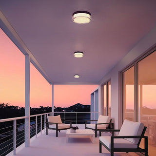 Sunspot LED Flush Mount in Sand Black