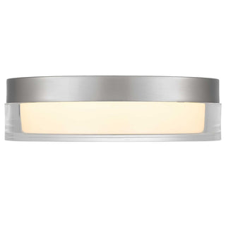 Sunspot LED Flush Mount in Brushed Stainless Steel