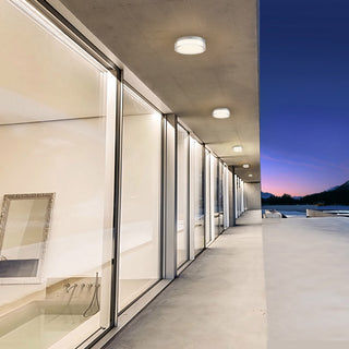Sunspot LED Flush Mount in Brushed Stainless Steel