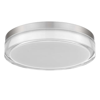 Sunspot LED Flush Mount in Brushed Stainless Steel