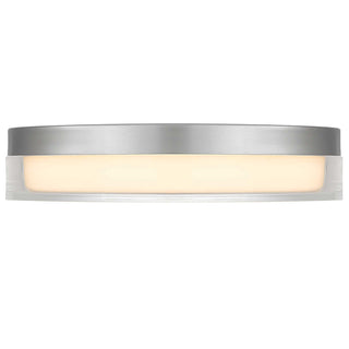 Sunspot LED Flush Mount in Brushed Stainless Steel