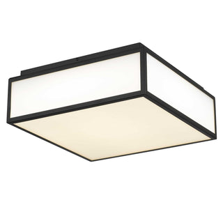 Panel Square LED Flush Mount in Sand Black