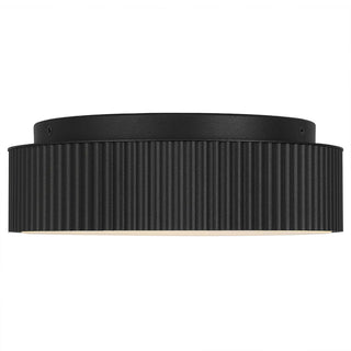 CHANNEL LED Flush Mount in Sand Black