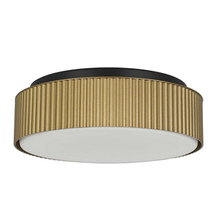 CHANNEL LED Flush Mount in Sand Black