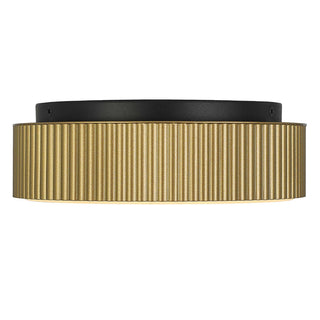 CHANNEL LED Flush Mount in Sand Black