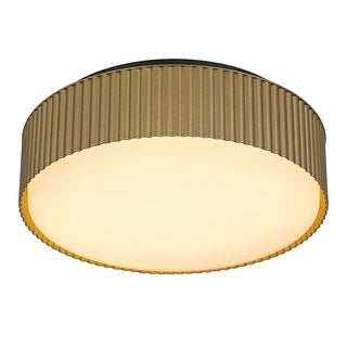 CHANNEL LED Flush Mount in Sand Black