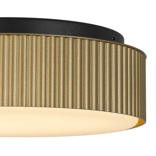 CHANNEL LED Flush Mount in Sand Black