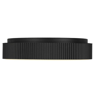 CHANNEL LED Flush Mount in Sand Black