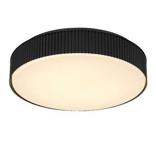 CHANNEL LED Flush Mount in Sand Black