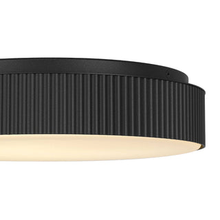 CHANNEL LED Flush Mount in Sand Black
