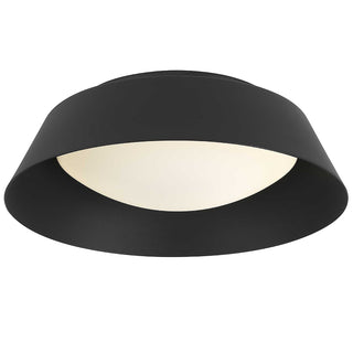 Pez LED Flush Mount in Sand Black