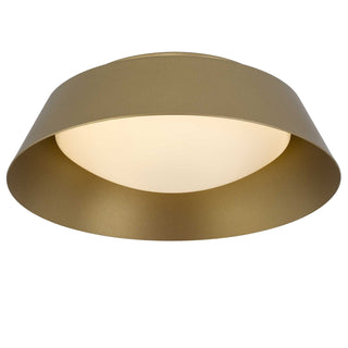 Pez LED Flush Mount in Painted Brass