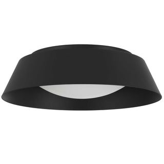 Pez LED Flush Mount in Sand Black