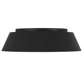 Pez LED Flush Mount in Sand Black