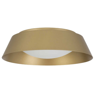 Pez LED Flush Mount in Painted Brass