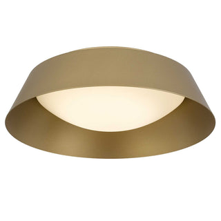 Pez LED Flush Mount in Painted Brass