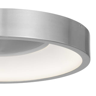 Stellar LED Flush Mount in Brushed Aluminum