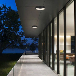 Stellar LED Flush Mount in Sand Black