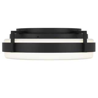 Ted LED Flush Mount in Sand black